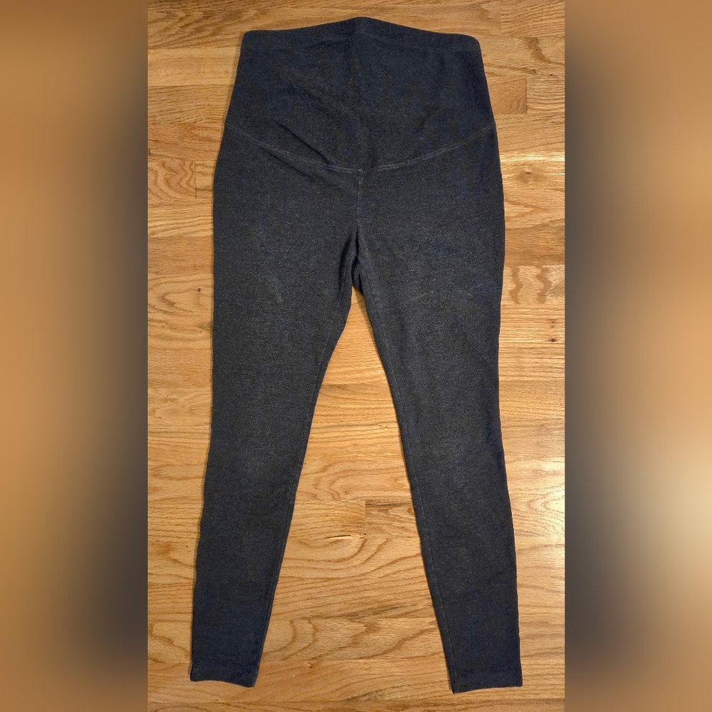 Old Navy Maternity Leggings in Dark Gray, Size M